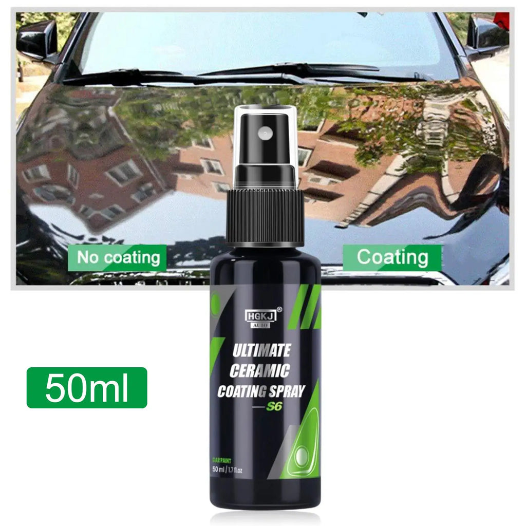 300Ml Ceramic Coating Spray for Car Paint Care Crystal Wax Spray Nano Product Hydrophobic Quick Coating Liquid Wax Car Care Tool