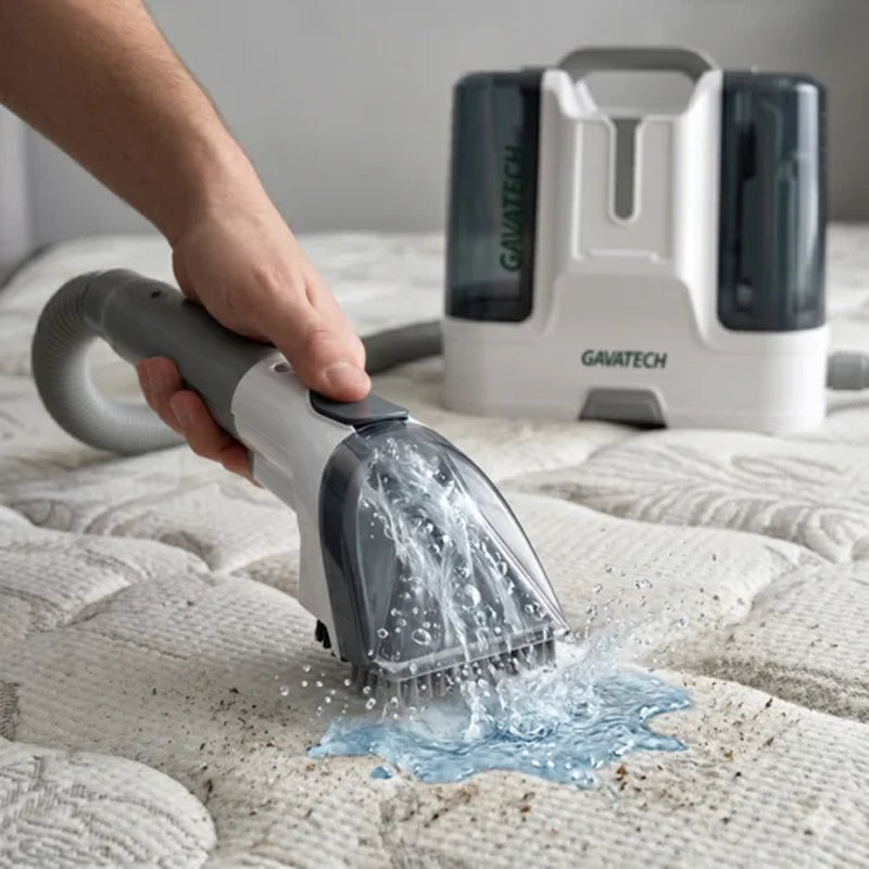 Gavatech-Aspirador De Agua Para Tapicerías, Limpiador Portátil De Inyección Y Extracción, Máquina De Limpieza Del Hogar Para Sofás, Alfombras, Colchones Y Asientos De Coche