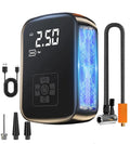 EAFC 150PSI Inflador De Neumáticos Compresor De Aire Portátil Bomba De Aire Inalámbrica Neumáticos Bomba De Aire Con Luz LED Inflador Eléctrico De Bola De Neumáticos