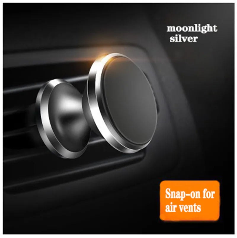 360 Degree Adjustable Magnetic Phone Holder Car Mount with Car Air Vent Clip Cellphone Mount Phone Bracket Smart Phone Universal