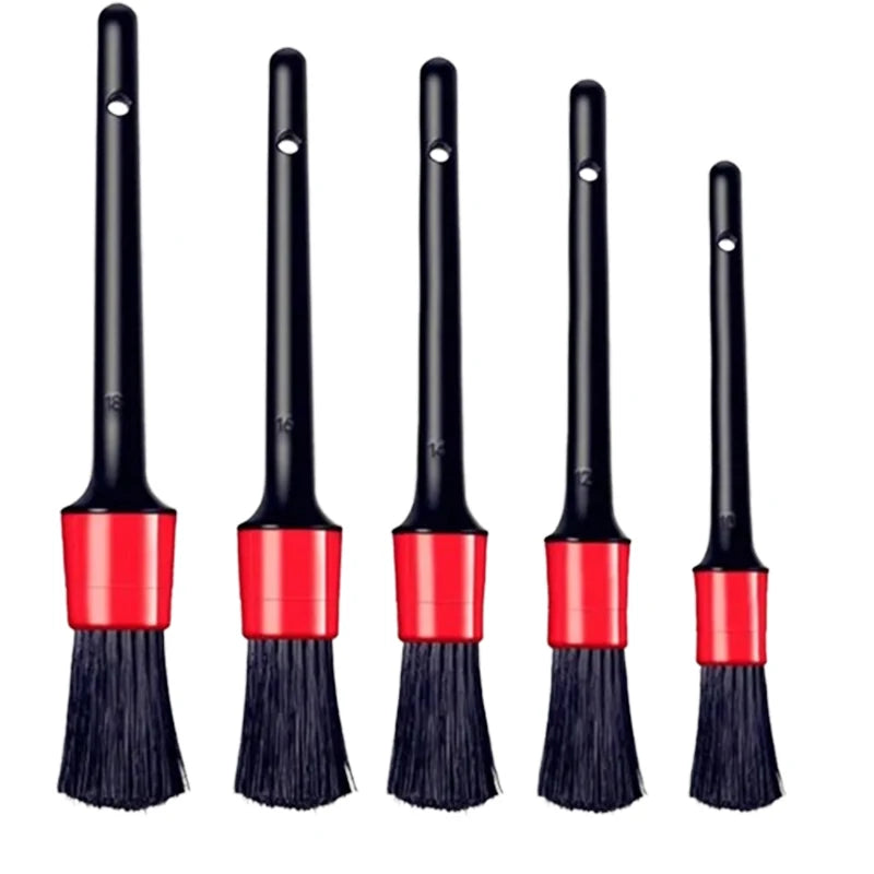 Set de 5 cepillos de detailing