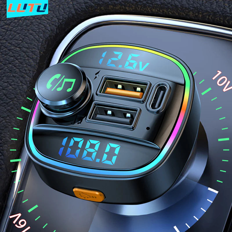 Cargador FM Bluetooth para coche