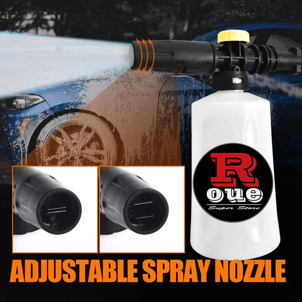 750ML Snow Foam Lance for Karcher K2 K3 K4 K5 K6 K7 Car Pressure Washers Soap Foam Generator with Adjustable Sprayer Nozzle