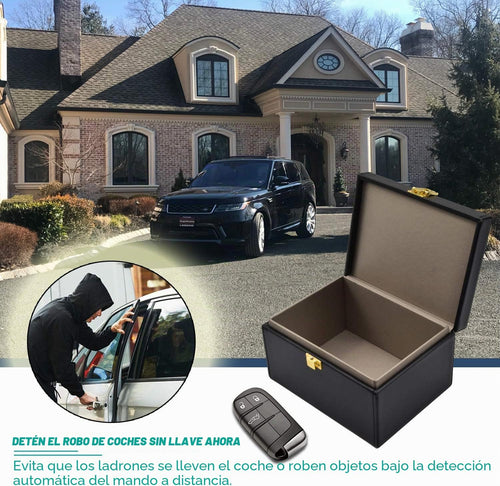 Caja De Blindaje De Señal, Caja Bloqueador De Señal De Llave Para Coche,100% Protección Caja RFID, Faraday|Rfid/Nfcsms/Wifi/3G/4G/Bluetooth/Nfc| Antirrobo Bloqueador De Señal
