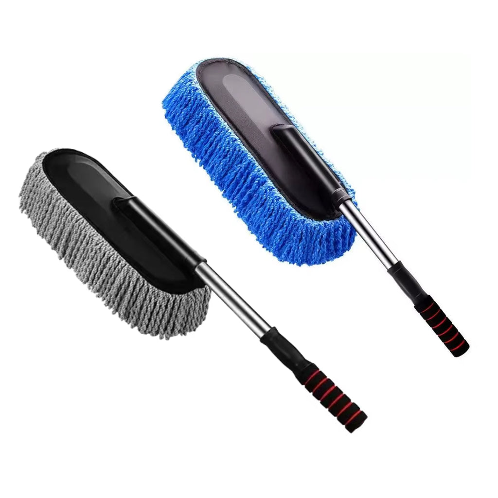 Wheel & Tire Brush for Car Rim, Short Handle Steel Wire Car Wash Brush, Cleans Tires & Releases Dirt and Road Grime