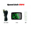 Universal Car HUD Head up Display GPS Hud Digital Speedometer Big Font Speed Meter KMH for All Car Truck Plug and Play Auto Part