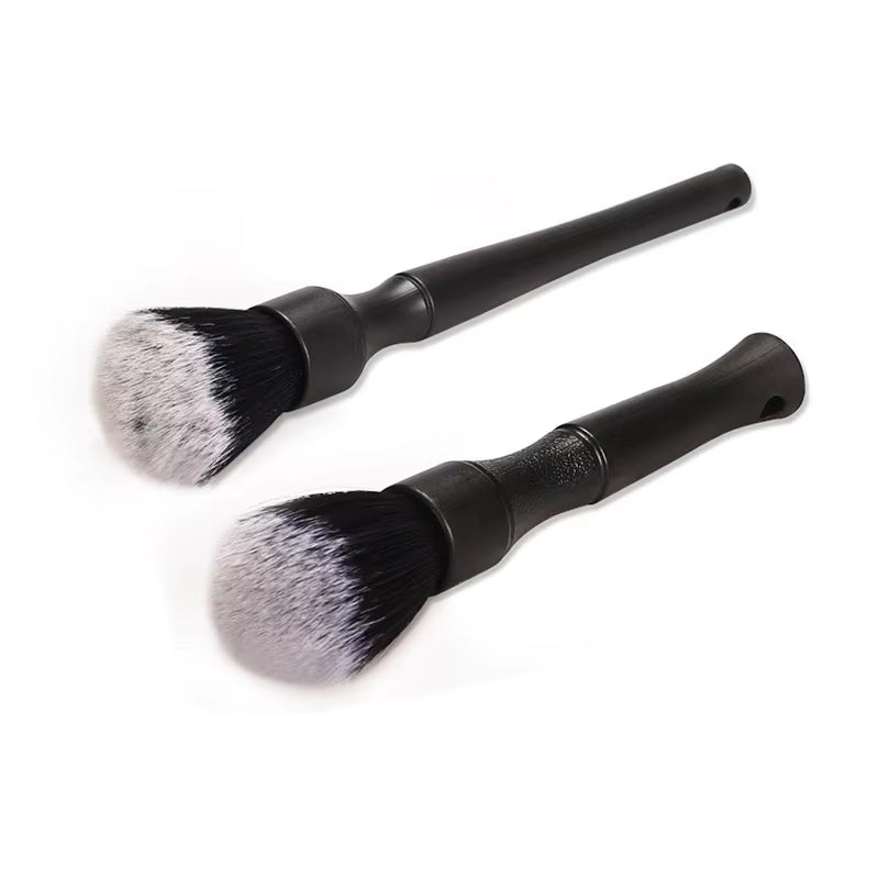 Wheel & Tire Brush for Car Rim, Short Handle Steel Wire Car Wash Brush, Cleans Tires & Releases Dirt and Road Grime