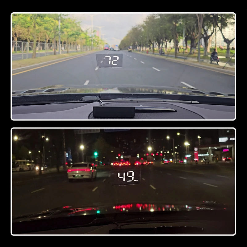 Detalle del Head-Up Display