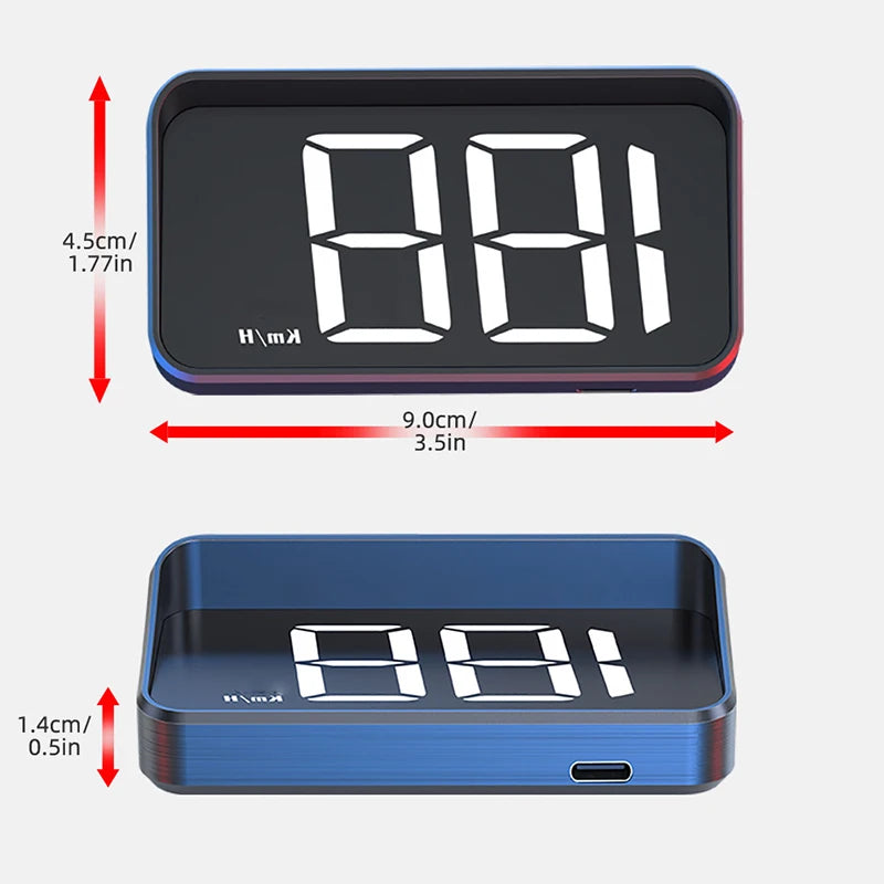 HUD GPS para coche, contenido del paquete