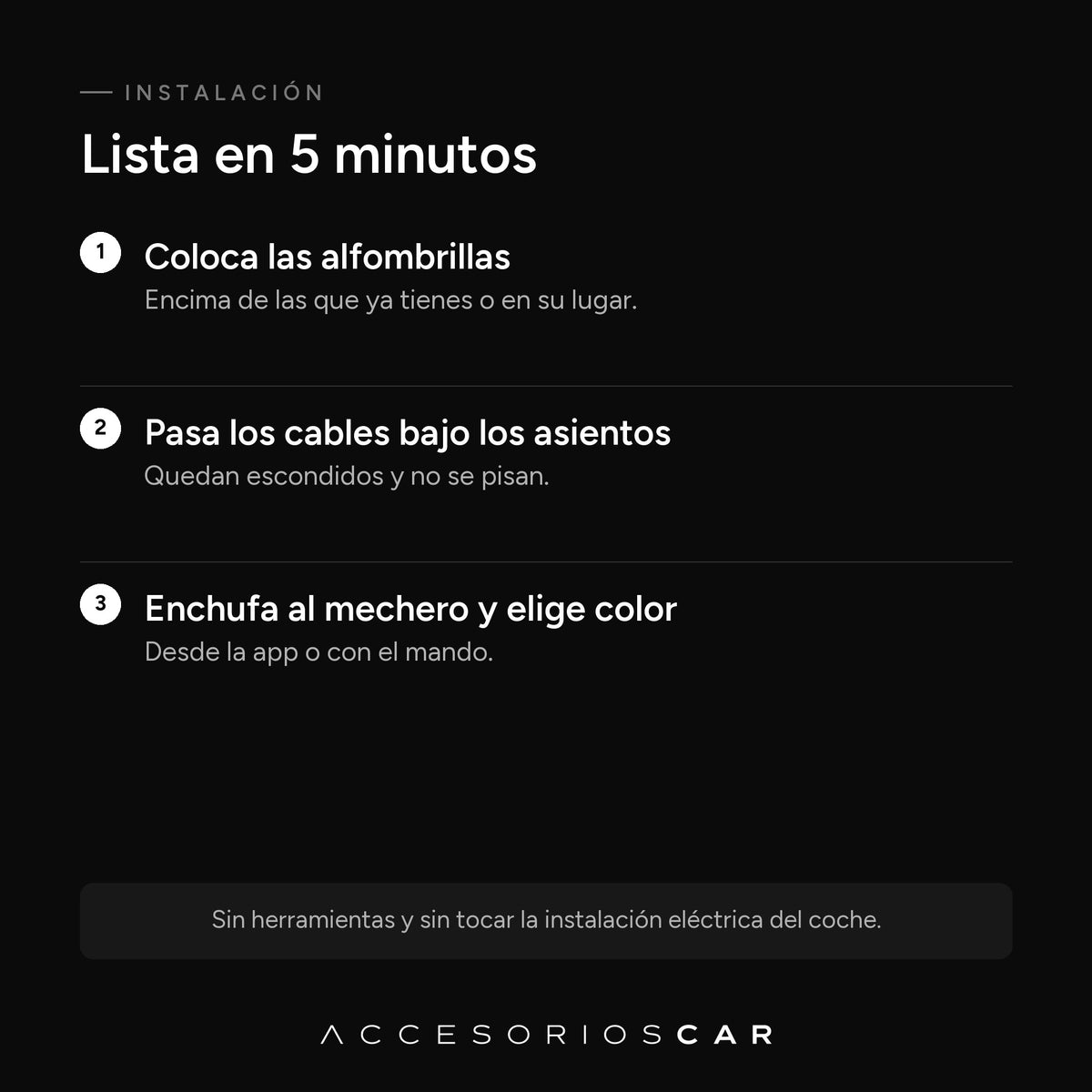 Cómo se instalan las alfombrillas de cielo estrellado en 5 minutos