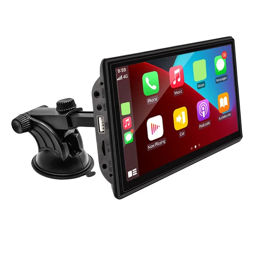 Carplay Android Auto Car Monitor HD Display MP5 Player 7.0 Inch Touch Screen Bluetooth-Compatible Wifi FM Radio Reversing Camera