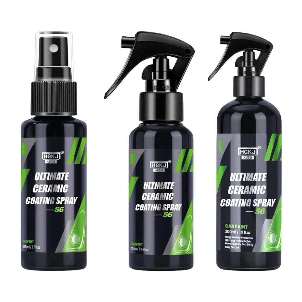 300Ml Ceramic Coating Spray for Car Paint Care Crystal Wax Spray Nano Product Hydrophobic Quick Coating Liquid Wax Car Care Tool