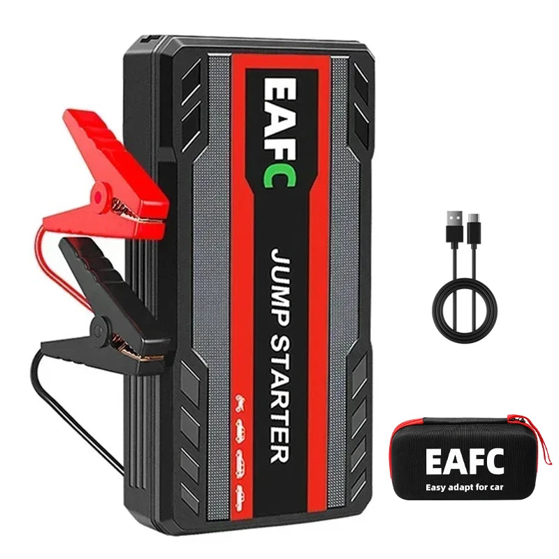 2000A / 600A Car Jump Starter Portable Power Bank Car Battery Booster 12V Auxiliary Starting Device for Diesel Gasoline