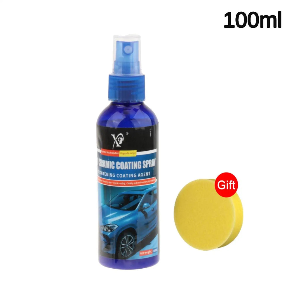Dos botes de sellador cerámico 9H de 500 ml para coche