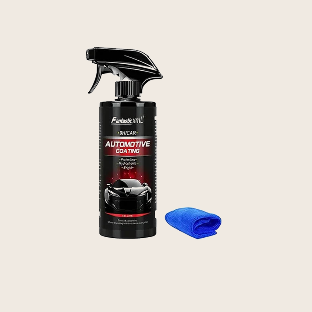 Tratamiento cerámico 9H de 500 ml con toalla de microfibra incluida