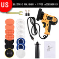 Electric Polisher 5 Inch Car Polishing Kit 700W Variable Speed Automotive Polisher Waxing Machine Auto Parts Power Tools