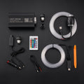 Pack Coche de Noche Total · Cielo estrellado + Luz de ambiente USB + Proyector