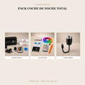 Pack Coche de Noche Total: kit de cielo estrellado, tiras LED RGB y proyector galaxia