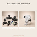 Pack Conducción Inteligente: dashcam 4K con GPS y cargador inalámbrico de 15 W