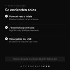 Cómo funcionan los posavasos LED