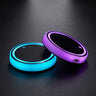 Posavasos LED de colores para el coche (2 o 4 unidades)