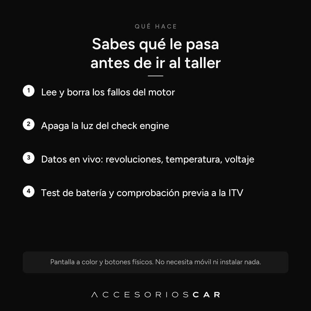 Qué hace el escáner OBD2