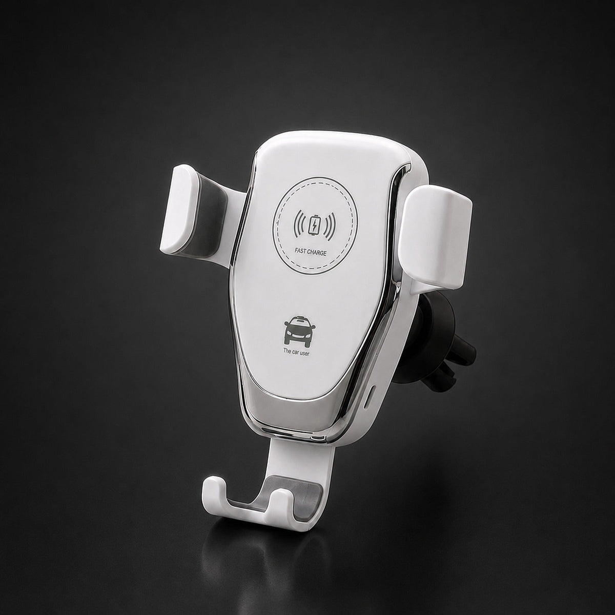 Cargador inalámbrico de coche 15 W con soporte de rejilla
