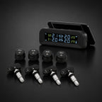 Sensor de presión de neumáticos TPMS solar con pantalla y 8 sensores