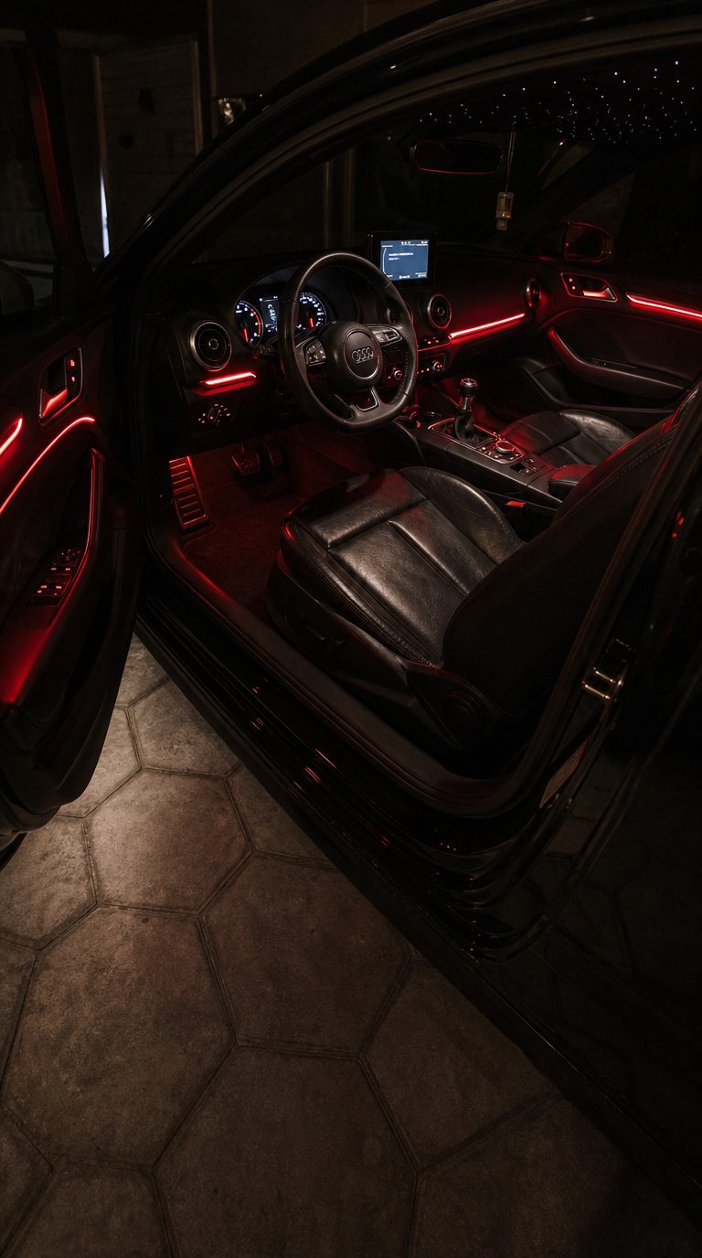 El interior completo